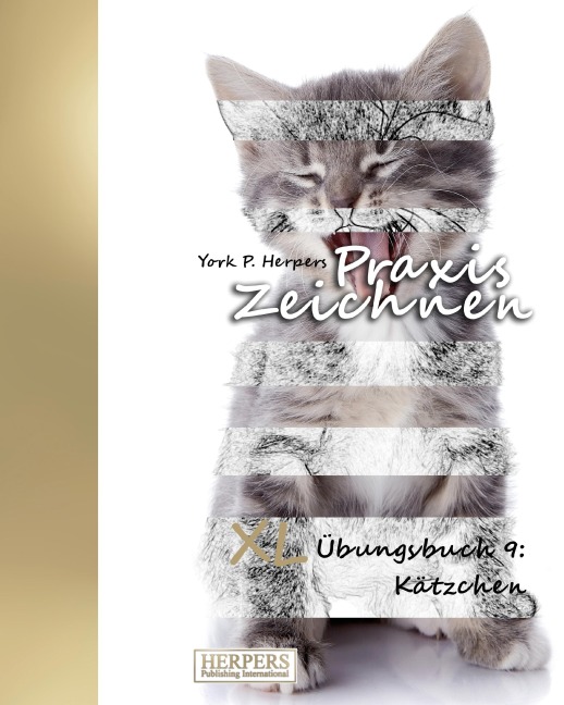 Praxis Zeichnen - XL Übungsbuch 9: Kätzchen - York P. Herpers
