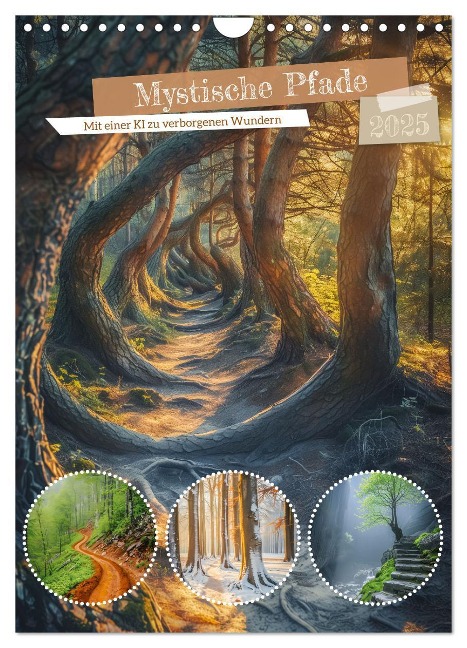 Mystische Pfade (Wandkalender 2025 DIN A4 hoch), CALVENDO Monatskalender - Steffen Gierok-Latniak