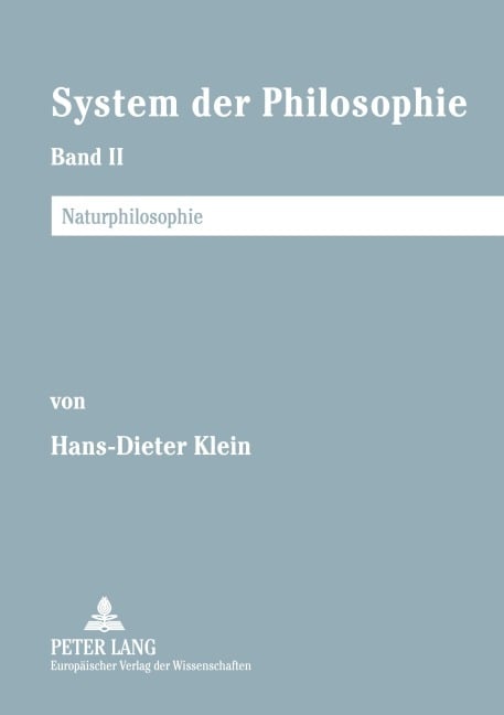 System der Philosophie - Hans-Dieter Klein