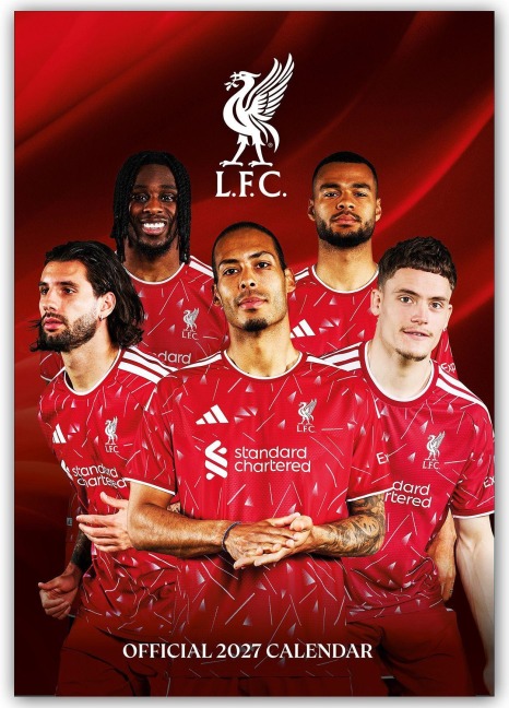 Liverpool FC 2027 - A3-Posterkalender - Danilo