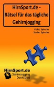 Cover-Bild zum Titel 'HirnSport.de - Rätsel für das tägliche Gehirnjogging' von 'Heiko Spindler, Stefan Spindler'
