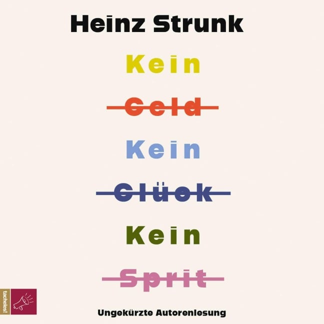 Kein Geld Kein Glück Kein Sprit - Heinz Strunk