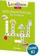 Cover-Bild zum Titel 'Leselöwen Kreuzworträtsel für Erstleser - 1. Klasse (Hellgrün)' von ''