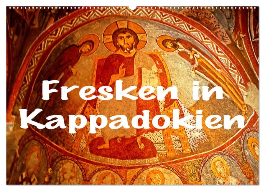 Fresken in Kappadokien (Wandkalender 2025 DIN A2 quer), CALVENDO Monatskalender - Joern Stegen