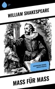 Cover-Bild zum Titel 'Mass für Mass' von 'William Shakespeare'
