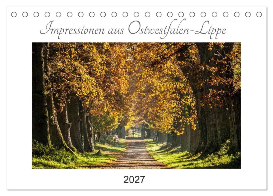 Impressionen aus Ostwestfalen-Lippe (Tischkalender 2027 DIN A5 quer), CALVENDO Monatskalender - Michael Pohl