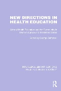 Cover-Bild zum Titel 'New Directions in Health Education' von ''