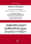 Cover-Bild zum Titel 'Melodie als Klangrede. In der Musik des 17./18. Jahrhunderts' von 'Ulrike Engelke'