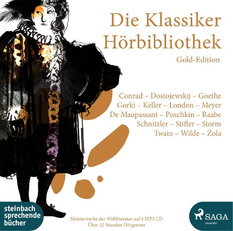 Die Klassiker Hörbibliothek - Josef Conrad, Wilhelm Raabe, Arthur Schnitzler, Adalbert Stifter, Theodor Storm