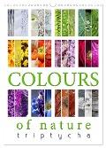 Colours of Nature - Triptycha (Wall Calendar 2025 DIN A3 portrait), CALVENDO 12 Month Wall Calendar - Martina Cross