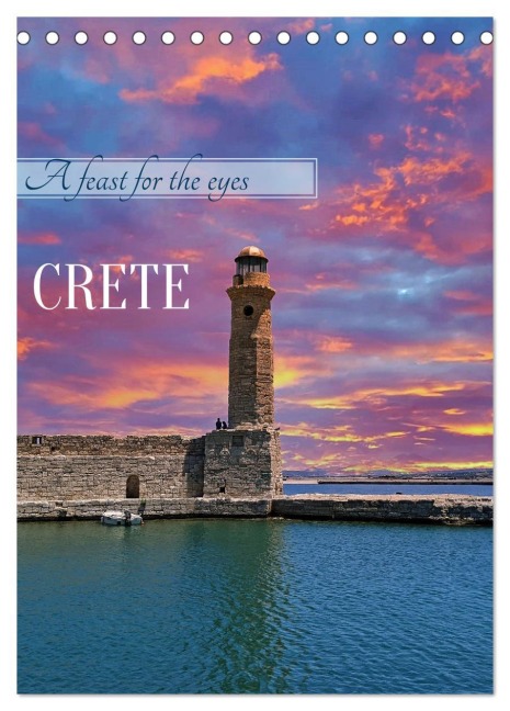 A feast for the eyes - Crete (Desk Calendar 2026 DIN A5 portrait), CALVENDO 12 Month DeskCalendar - Claudia Kleemann