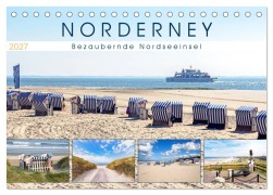 Cover-Bild zum Titel 'NORDERNEY Bezaubernde Nordseeinsel (Tischkalender 2027 DIN A5 quer), CALVENDO Monatskalender' von 'Andrea Dreegmeyer'