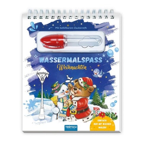 Trötsch Wassermalspaß mit Zauberstift Weihnachten - 