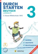 Cover-Bild zum Titel 'Durchstarten 3. Klasse - Deutsch Mittelschule/AHS - Lernhilfe' von 'Jutta Hofer, Doris Schützeneder, Vera Igler'