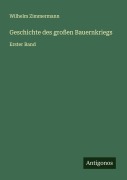Cover-Bild zum Titel 'Geschichte des großen Bauernkriegs' von 'Wilhelm Zimmermann'