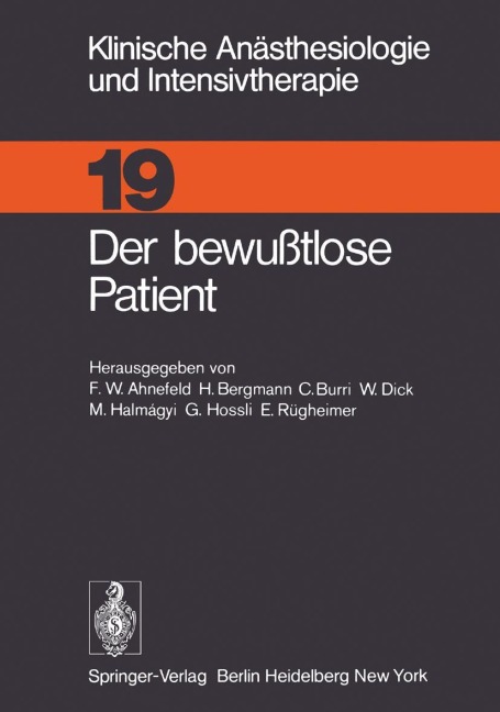 Der bewußtlose Patient - 