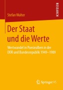 Cover-Bild zum Titel 'Der Staat und die Werte' von 'Stefan Walter'