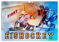 Eishockey - Fight (Wandkalender 2024 DIN A3 quer), CALVENDO Monatskalender - Peter Roder