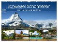 Schweizer Schönheiten (Wandkalender 2024 DIN A2 quer), CALVENDO Monatskalender - Astrid Ziemer