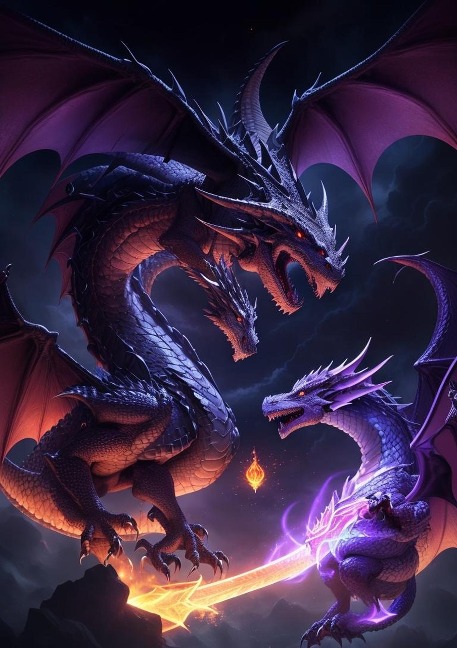 Dragon's Symphony: The Battle of Shadows and Light - David Larry