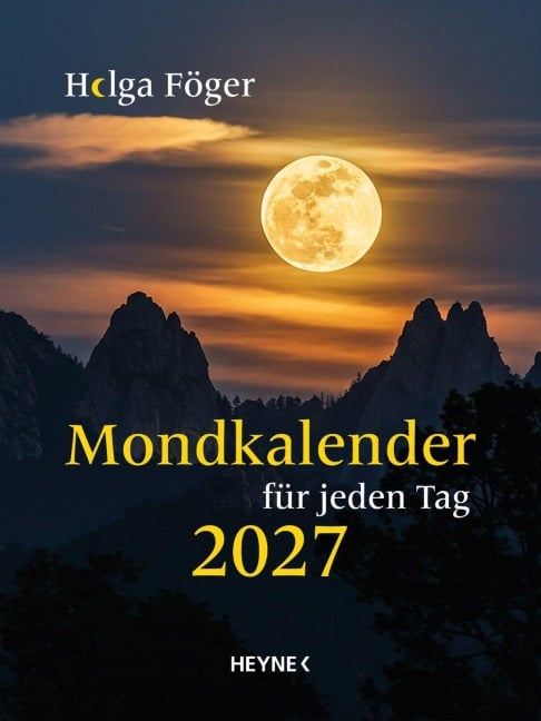 Mondkalender für jeden Tag 2027 - Helga Föger