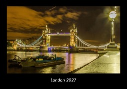 Cover-Bild zum Titel 'London 2027 Fotokalender DIN A3' von 'Tobias Schmitt, Kevin Heber'
