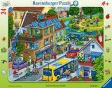 Cover-Bild zum Titel 'Ravensburger Kinderpuzzle - Unsere grüne Stadt - 24 Teile Rahmenpuzzle für Kinder ab 4 Jahren mit Suchspiel' von ''
