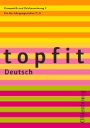 Cover-Bild zum Titel 'topfit Deutsch Grammatik und Zeichensetzung 3' von ''