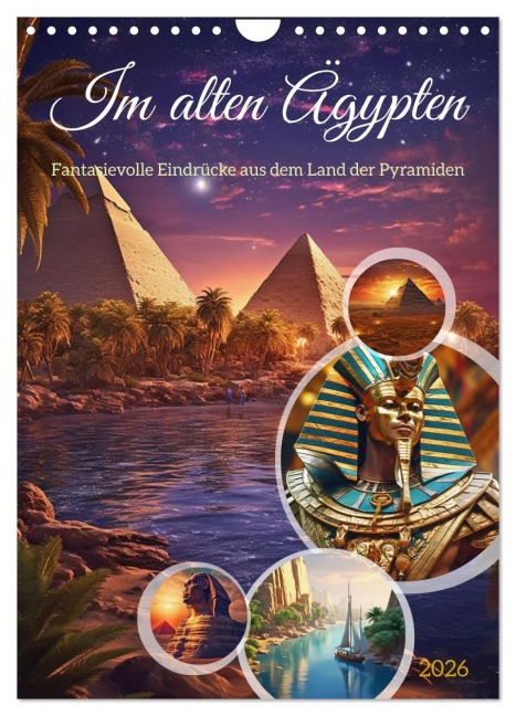 Im alten Ägypten (Wandkalender 2026 DIN A4 hoch), CALVENDO Monatskalender - Steffen Gierok-Latniak