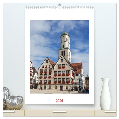Gruß aus Biberach (hochwertiger Premium Wandkalender 2025 DIN A2 hoch), Kunstdruck in Hochglanz - Kattobello Kattobello