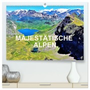 Cover-Bild zum Titel 'Majestätische Alpen (hochwertiger Premium Wandkalender 2026 DIN A2 quer), Kunstdruck in Hochglanz' von 'Hubert Krummenacher'