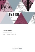 Cover-Bild zum Titel 'L'Art En Province' von 'Achille Allier'