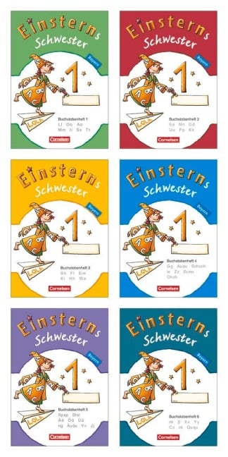 Einsterns Schwester Erstlesen 1. Jahrgangsstufe. 6 Buchstabenhefte mit Lauttabelle. Bayern 2014 - Jutta Maurach, Katrin Pfeifer, Alexandra Schwaighofer