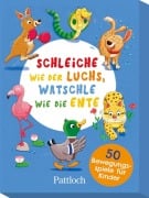 Cover-Bild zum Titel 'Schleiche wie der Luchs, watschle wie die Ente' von 'Klara Wiesel'