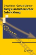 Cover-Bild zum Titel 'Analysis in historischer Entwicklung' von 'Ernst Hairer, Gerhard Wanner'
