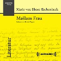Cover-Bild zum Titel 'MaSlans Frau' von 'Marie Ebner Von Eschenbach'