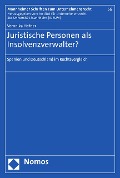 Cover-Bild zum Titel 'Juristische Personen als Insolvenzverwalter?' von 'Veronika Hefner'