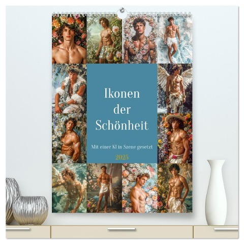 Ikonen der Schönheit (hochwertiger Premium Wandkalender 2025 DIN A2 hoch), Kunstdruck in Hochglanz - Steffen Gierok-Latniak