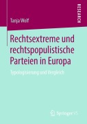 Cover-Bild zum Titel 'Rechtsextreme und rechtspopulistische Parteien in Europa' von 'Tanja Wolf'