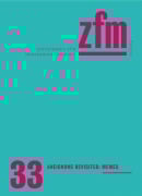 Cover-Bild zum Titel 'Zeitschrift für Medienwissenschaft 33' von ''