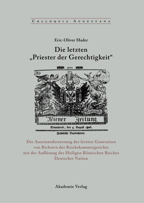 Die letzten "Priester der Gerechtigkeit" - Eric-Oliver Mader