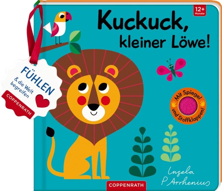 Mein Filz-Fühlbuch: Kuckuck, kleiner Löwe! - 