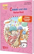 Cover-Bild zum Titel 'Lesen lernen mit Conni: Conni und das Reiterfest' von 'Julia Boehme'