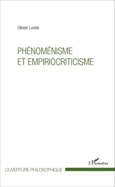 Phénoménisme et empiriocriticisme - Lahbib