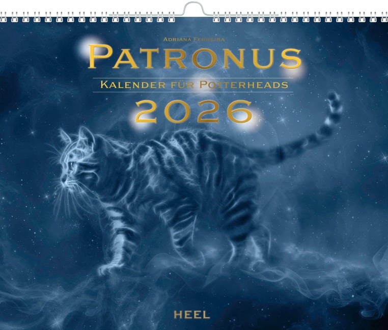 Patronus Kalender für Potterheads 2026 XXL-Wandkalender - Adriana Ferreira