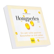 Cover-Bild zum Titel 'Honigperlen - Ein Jahr voller positiver Botschaften an dich selbst - mit 53 Affirmationen' von 'Melanie Pignitter'