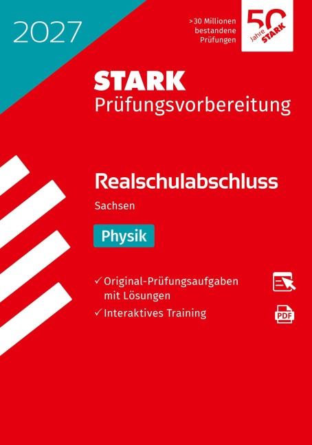 STARK Physik - Realschulabschluss 2027 Sachsen - Prüfungsvorbereitung - 