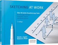 Cover-Bild zum Titel 'Sketching at work' von 'Martin J. Eppler, Roland A. Pfister'