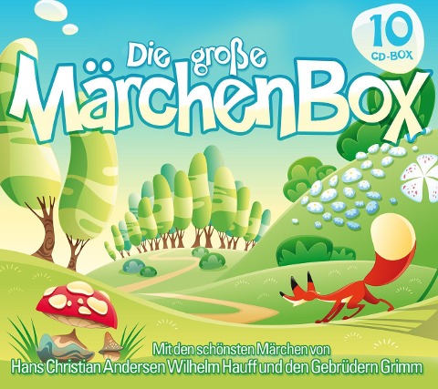 Die große MärchenBox - Hans Chritian Andersen, Ludwig Bechstein, Wilhelm Hauff