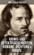 Cover-Bild zum Titel 'Willibald Alexis: Krimis und Detektivgeschichten, Romane, Dichtung & Briefe' von 'Alexis Willibald'